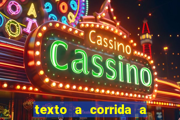 texto a corrida a lagarta lili